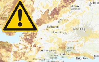 Hotspots for radioactive radon gas revealed in interactive map. Picture: UKradon/Canva